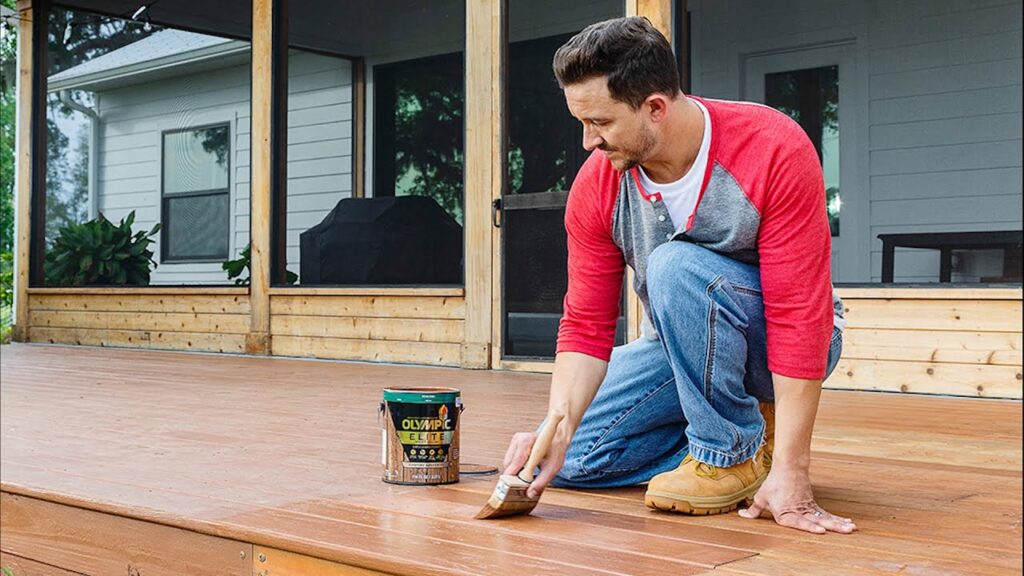 deck staining in Richmond VA