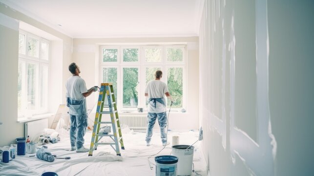 Interior painting in Midlothian