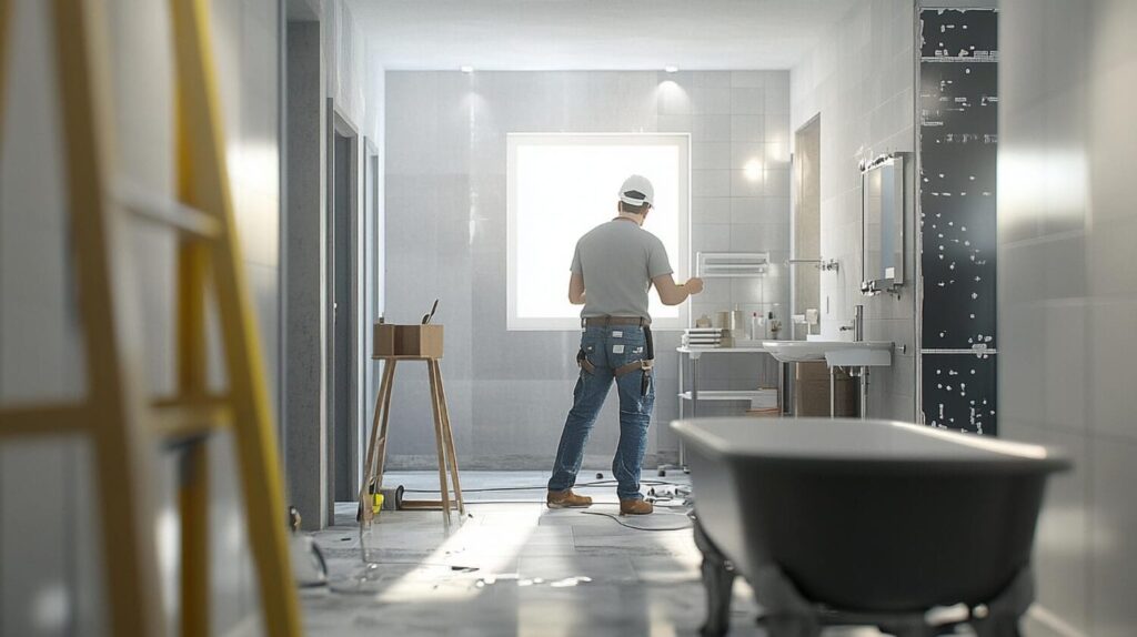 bathroom renovation in Midlothian VA